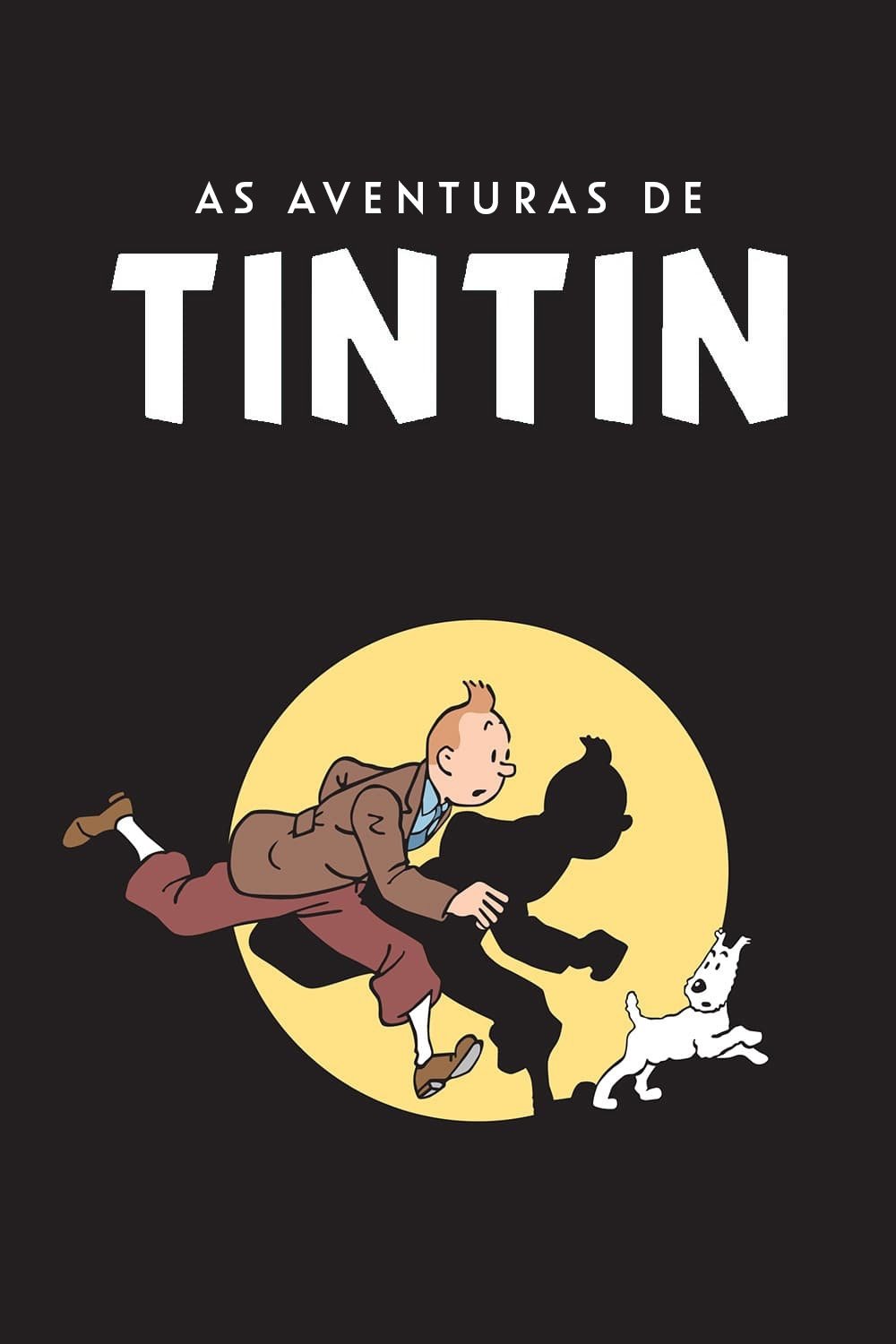 Capa de As Aventuras de Tintim