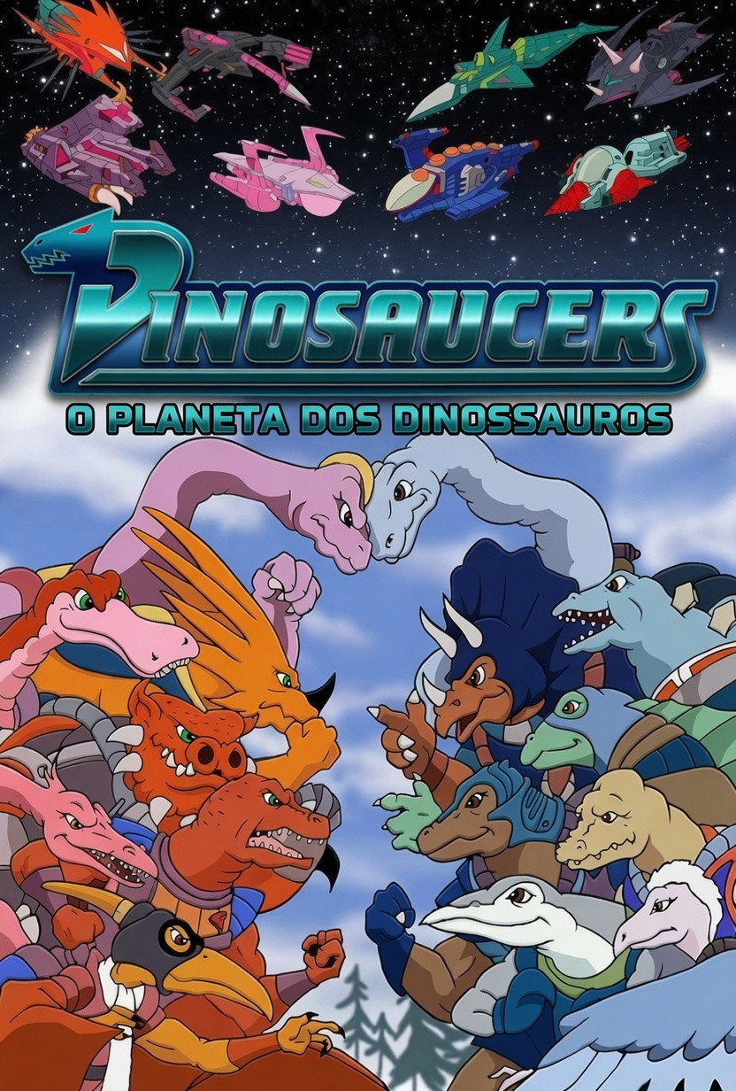 Capa de Dinosaucers