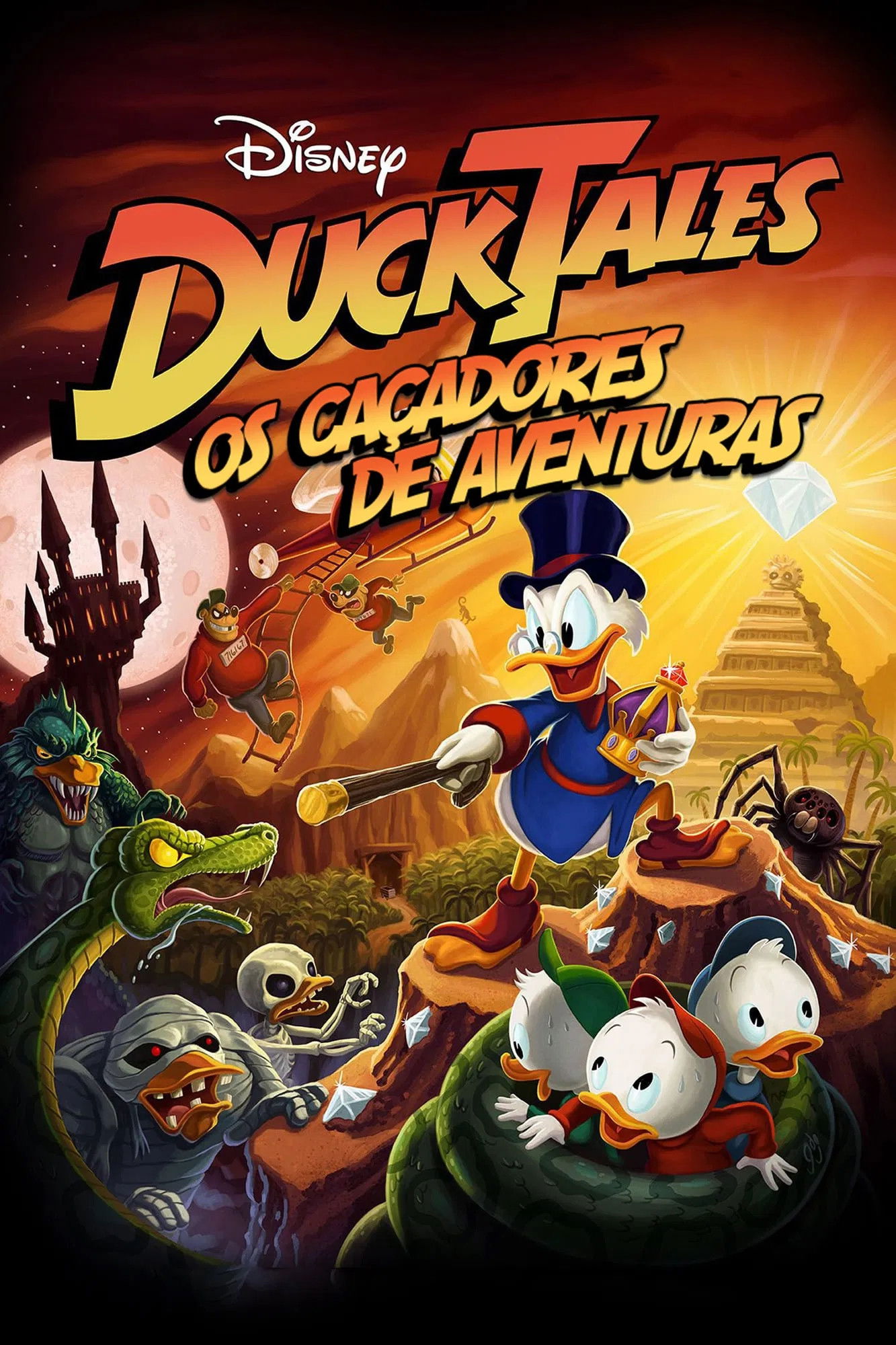 Capa de DuckTales: Os Caçadores de Aventuras