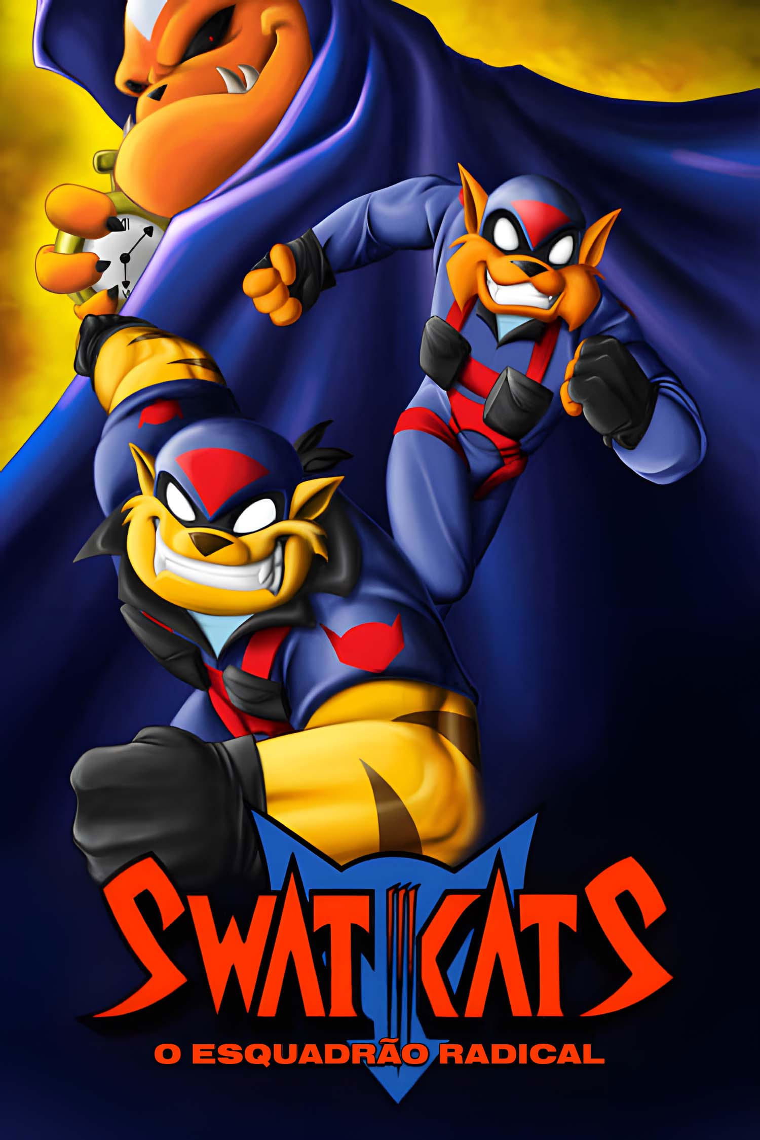 Capa de Swat Kats: O Esquadrão Radical