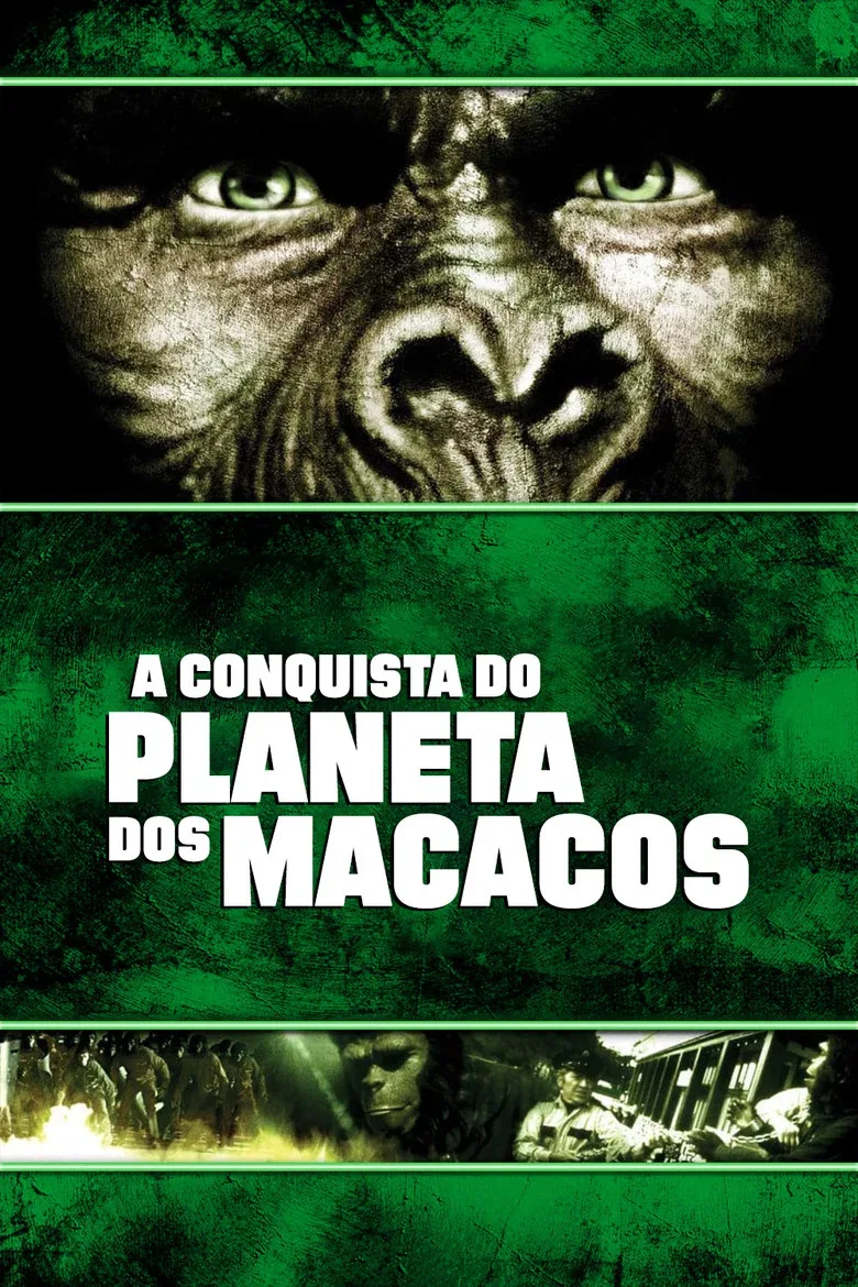 Capa de A Conquista do Planeta dos Macacos