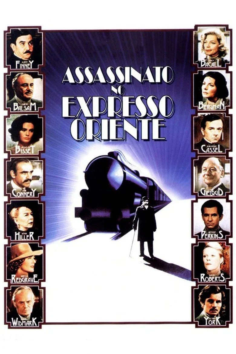 Capa de Assassinato no Expresso Oriente