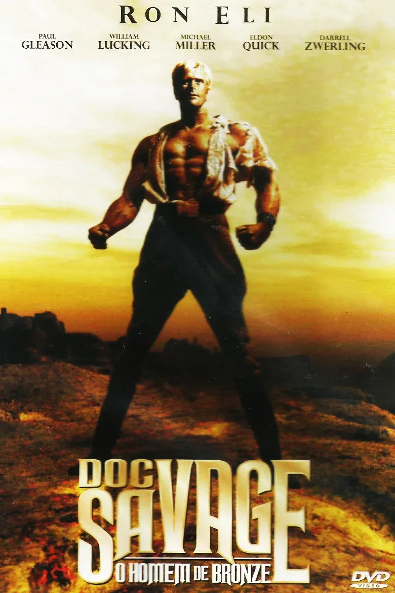 Capa de Doc Savage: O Homem de Bronze